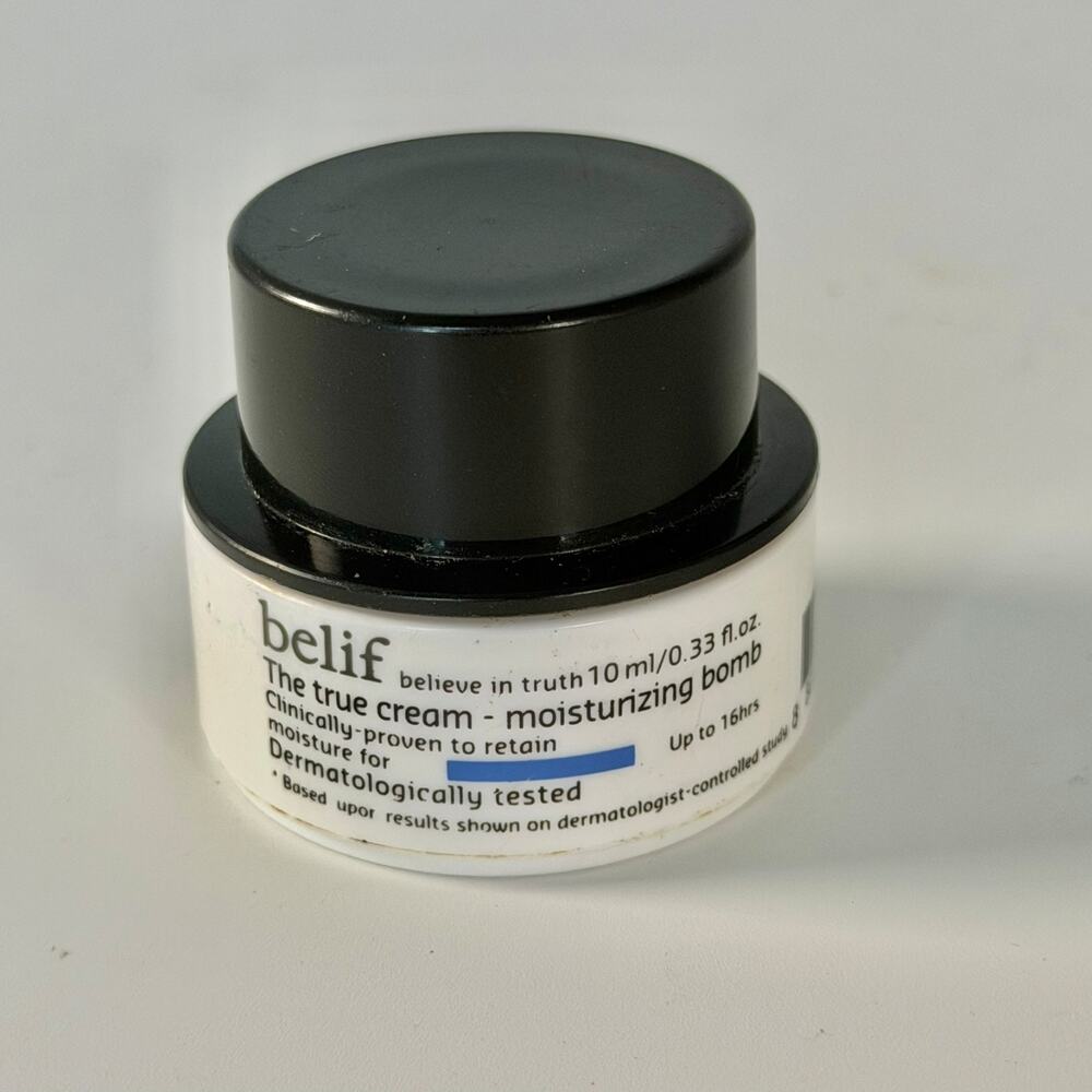 Belif The True Cream Moisturizing Bomb Moisturizer Travel .33 fl oz 10ml New